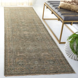 Izmir Hand-Knotted Wool Linen Area Rug
