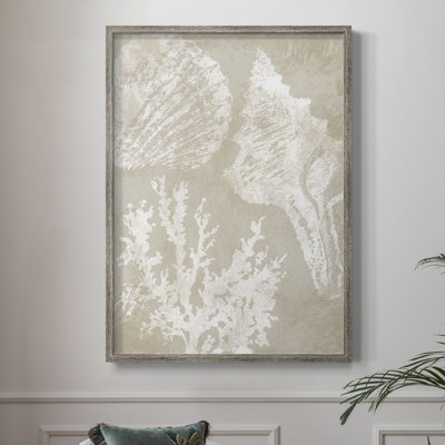 Neutre Coral II, reproduction encadrée - bois massif