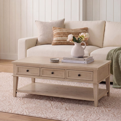 Table basse avec rangement Samira