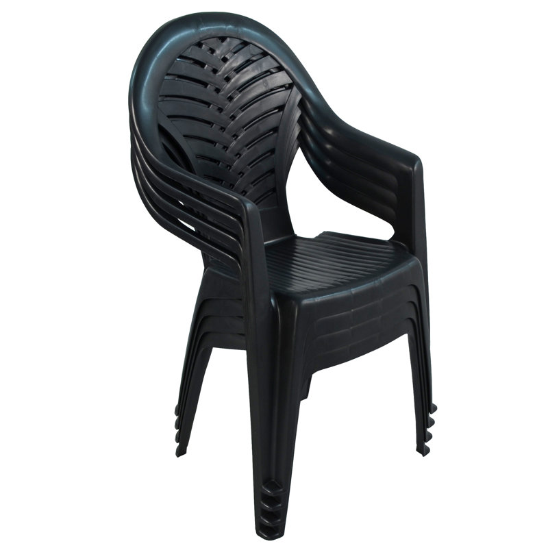Pineto Stack Garden Chair, Anthracite