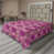 Magenta foncé / motif floral rose séchée est en rupture de stock sélectionné