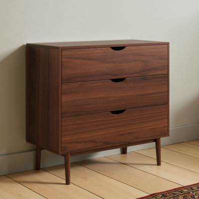 Commode 3 tiroirs l 33,5 po Indra
