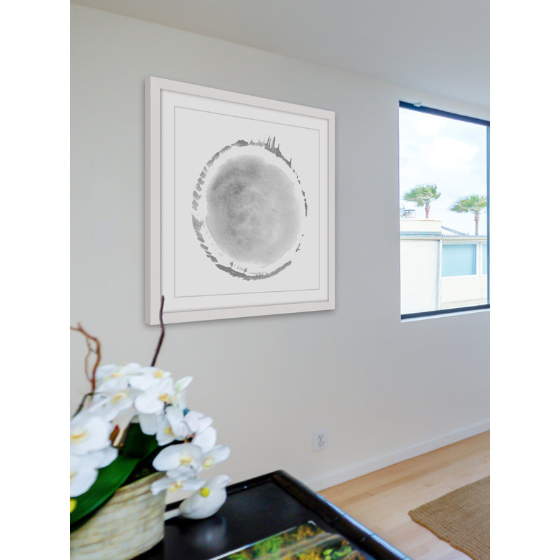 Single Picture Frame Print, 41 cm H x 41 cm W, White