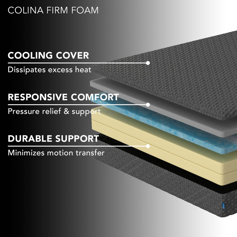 King Koil ibed Colina Firm Tight Top Foam Mattress Twin, Twin