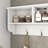 Accent Shelf with Hooks, Wall Mounted Coat with Hooks