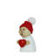 Steinbach Clumsy Mini Collection, Valentine With Fabric Beanie/big Bobble, 4.7"