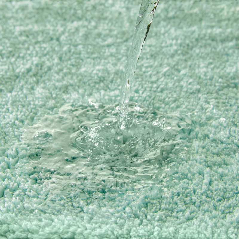 1 PCS 20X30" 100% Cotton Tufted 3000 GSM Reversible Bath Rug Green, Single - 30" L x 20" W, Green