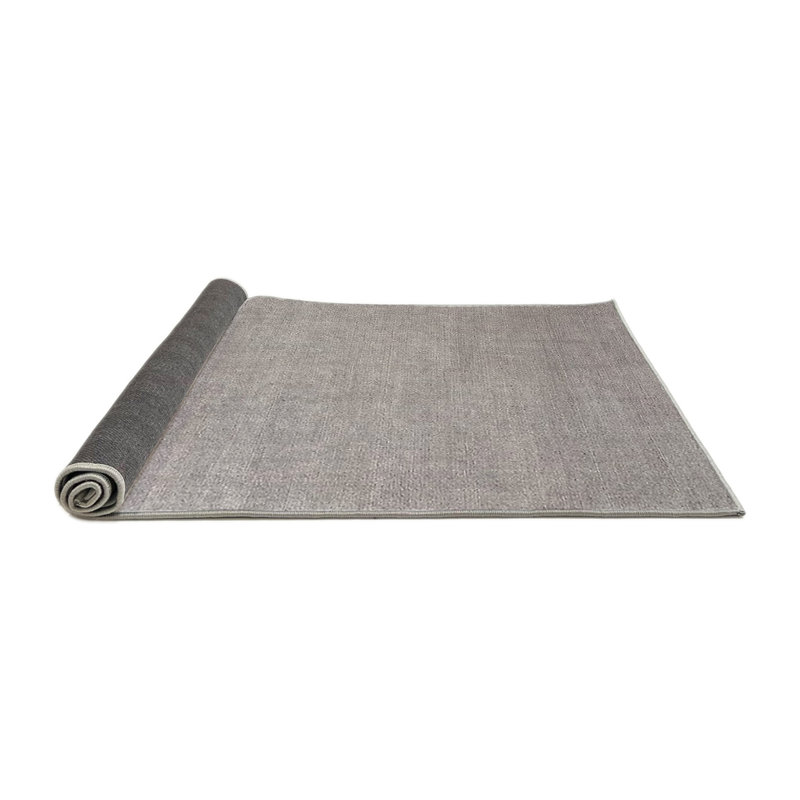 Tapis gris clair Coniglio, Carré 6 pi