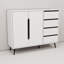 Commode 4 tiroirs Korion