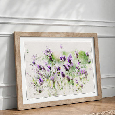 Lavender Vol.1 - Picture Frame Graphic Art