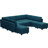 Neemi Modular and Standard U-Shaped Sectional with Storage -464067101