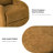 Adwit 26.5"W Modern Swivel Rocker Manual Recliner-458822079