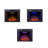 Hull Recessed Electric Fireplace Heater Insert with Overheating Protection, Fire Crackling Sound, Remote Control, Thermostat, 750/1500W, Black-951971806