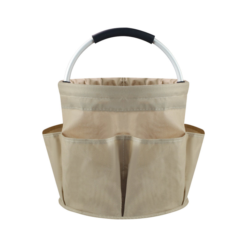 Foldable Cleaning Caddy, Portable Beach Basket, Multifunctional Storage Basket