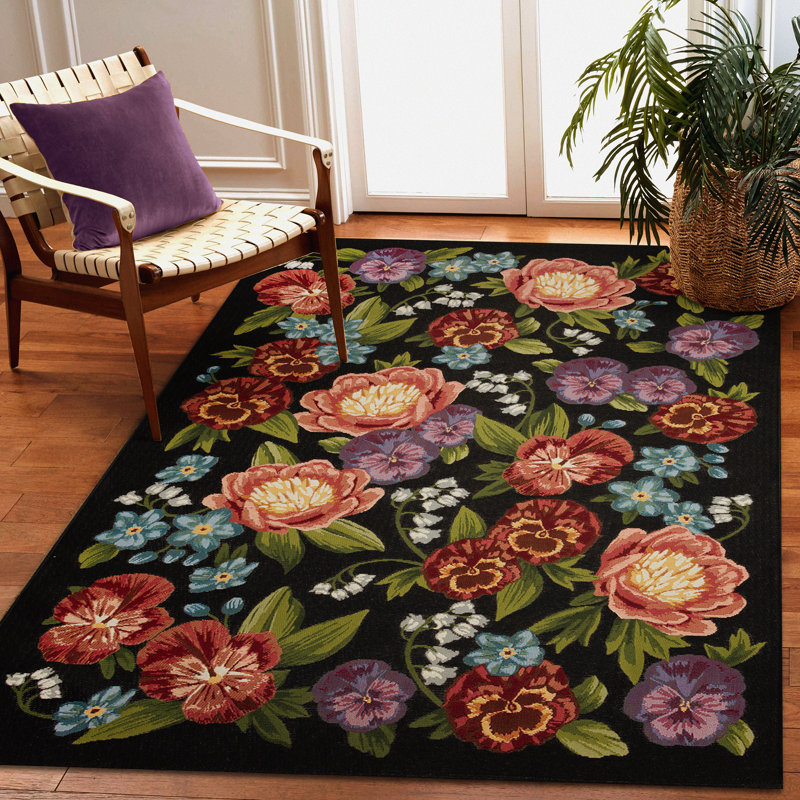 Kincaid Secret Garden Indoor/Outdoor Area Rug, Rectangle 7'10" x 9'10"