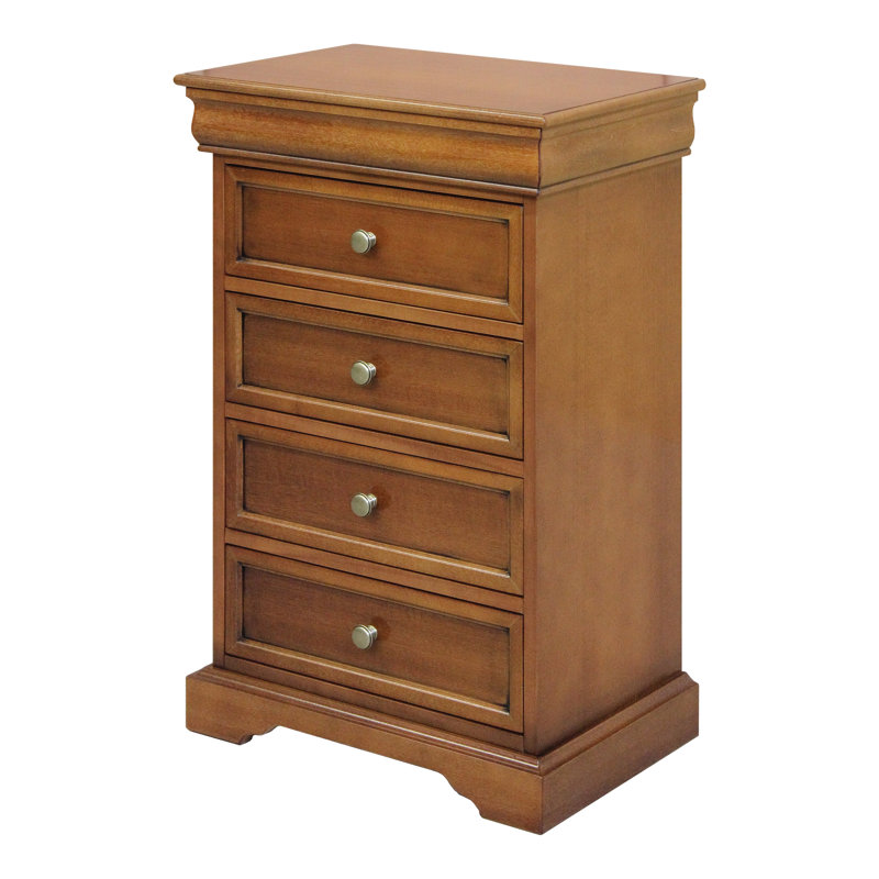 Deymi 52cm W 5 - Drawer Chest of Drawers, Brown