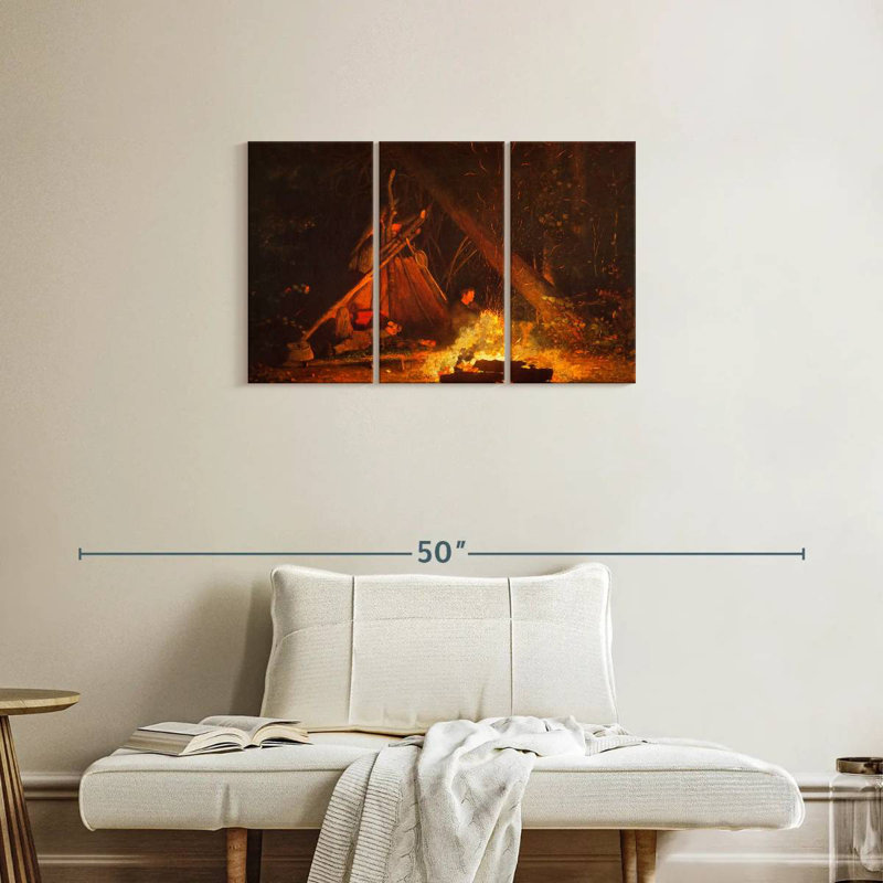Senne Camp Fire, 20" H x 33" W