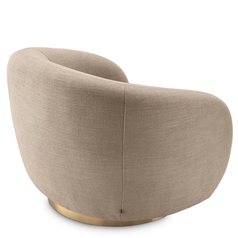 Swivel Chair Brice Avalon Sand