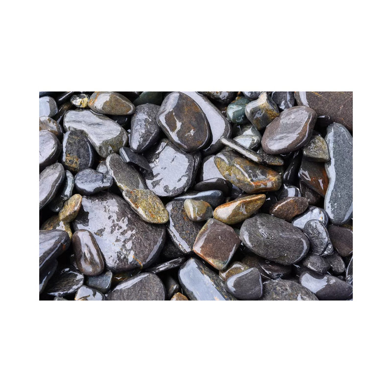 Beach Rocks Detail by Savanah Plank - Wrapped Canvas Print, 20.32 cm H x 30.48 cm W