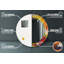 Huldar Glass Flat Wall Mirror
