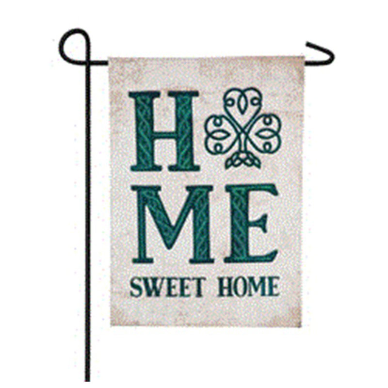 Drapeau de jardin en polyester 18 po x 12,5 po Eules