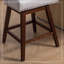 Ensemble de 2 tabourets pivotants à hauteur de comptoir, tabourets de bar rembourrés à hauteur de siège H 26 po-1084040955