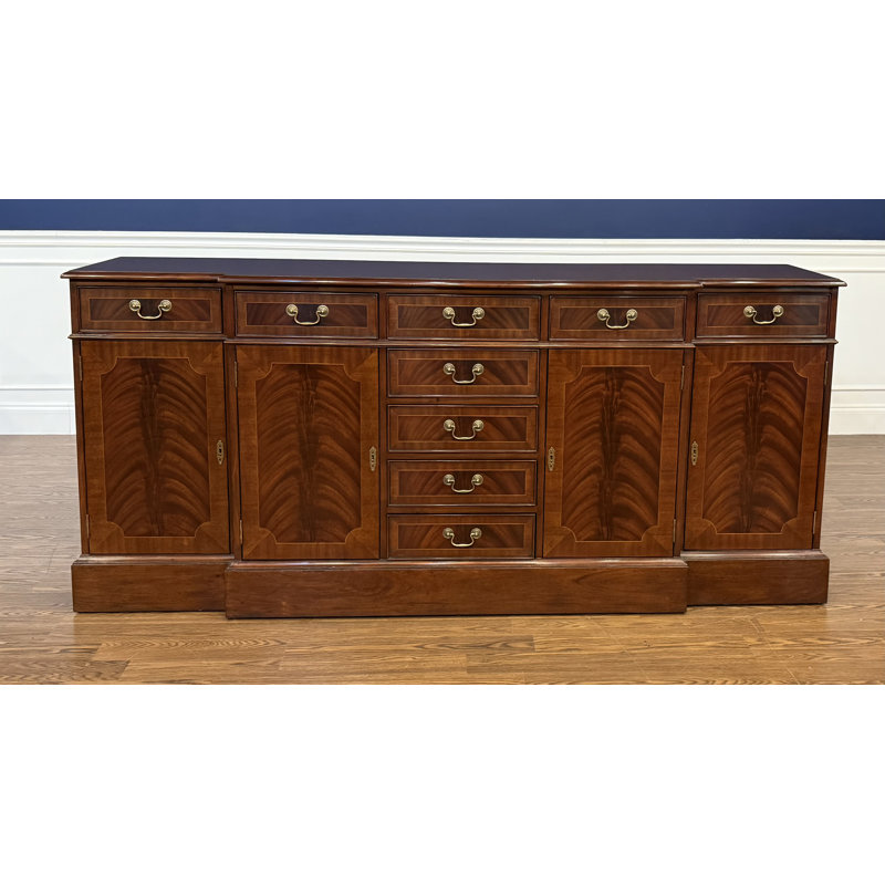 Large Traditional Mahogany Buffet
