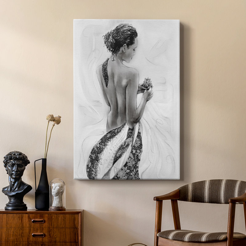 Solitude S croquis I - galerie sur mesure, H 18 po x l 12 po