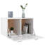 Latitude Run Wall Cabinet Concrete Grey 60X36.5X35 Cm Engineered Wood-1006870066