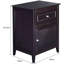 Dulles 48cm W Manufactured Wood Bedside Table-1942630315