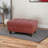 Faux Leather Ottoman-1103851054-1103851053
