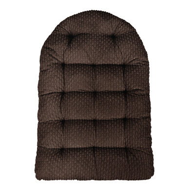 Coussin de chaise d'intérieur en velours côtelé
