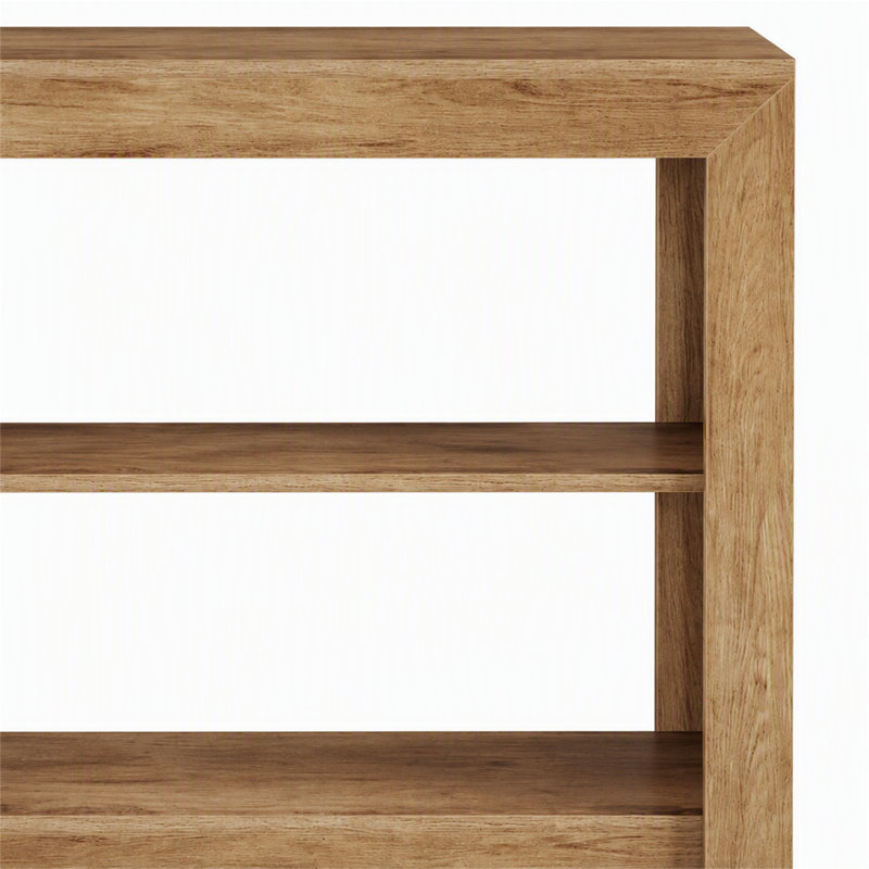 Console de 150 cm (59 po), table d'appoint à 3 niveaux avec rangement, idéale pour une entrée ou comme table de canapé.