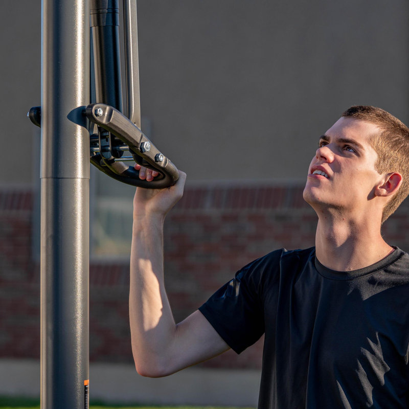 Lifetime Height Adjustable In-Ground Basketball Hoop (54" Polycarbonate Backboard)