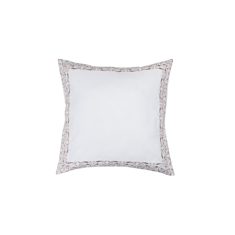 Housse de coussin 100% coton , Or