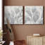 Shadow Leaves I - ensemble de 2 peintures sur toile tendue-1860480861