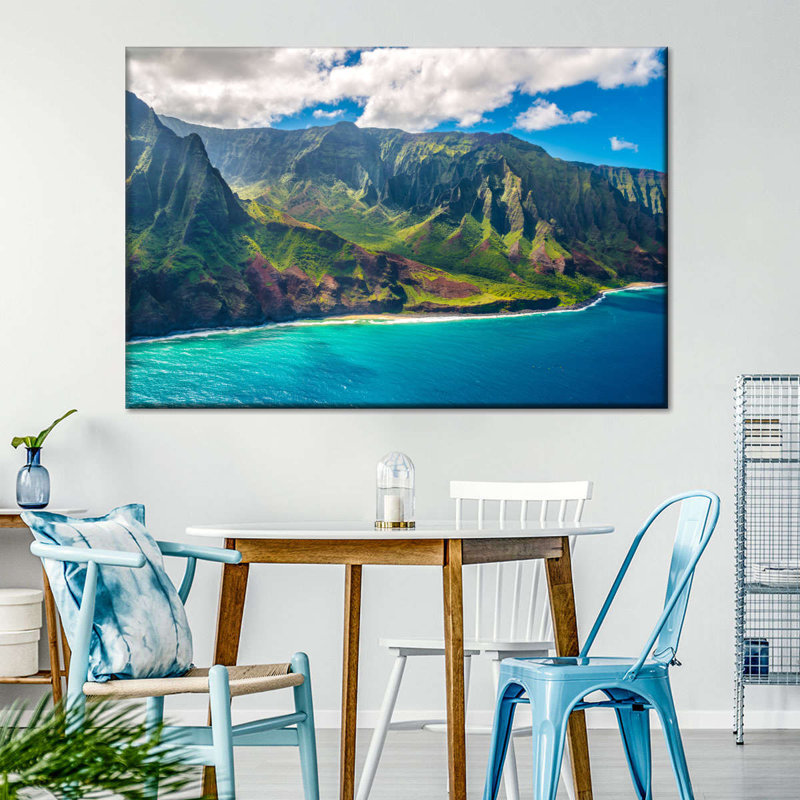 Kauai sur toile, H 8 po x l 12 po x P 1 po
