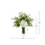 Faux Floral Arrangement with Butterfly Magnolias and Hydrangeas-1588819397