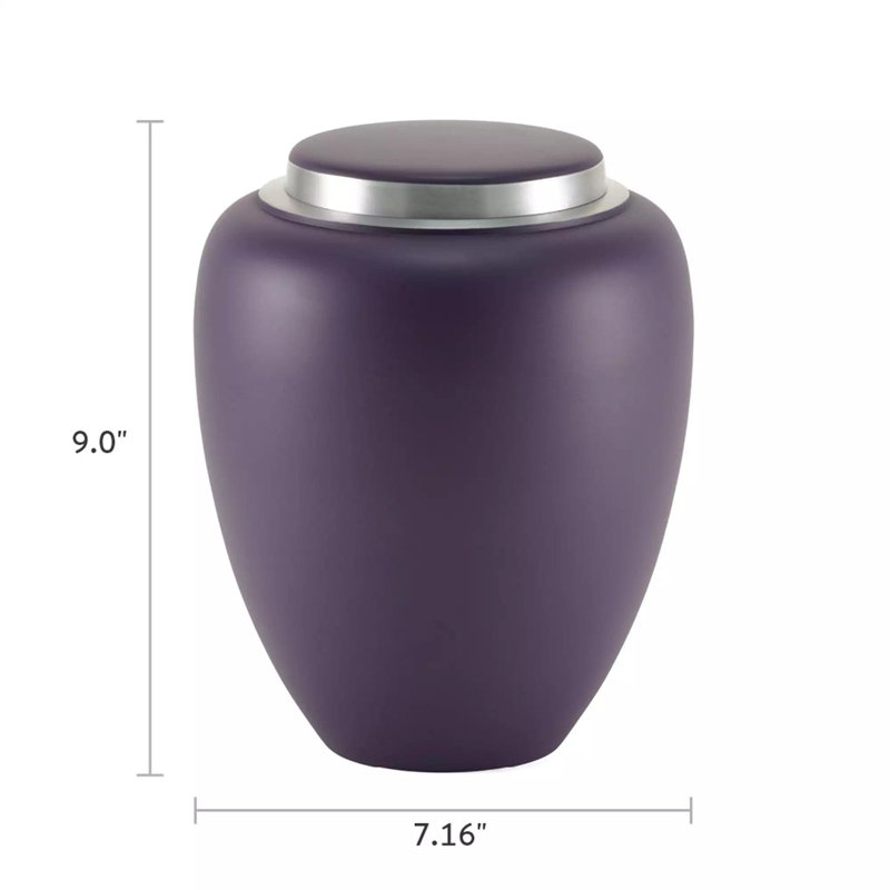 Jairen Sapphire Large Adult Urn, Amethyst
