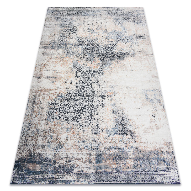 D'Orlando Oriental Area Rug, Rectangle 160 x 220cm
