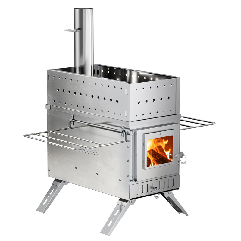 Rectangle Smokeless Outdoor Fireplace