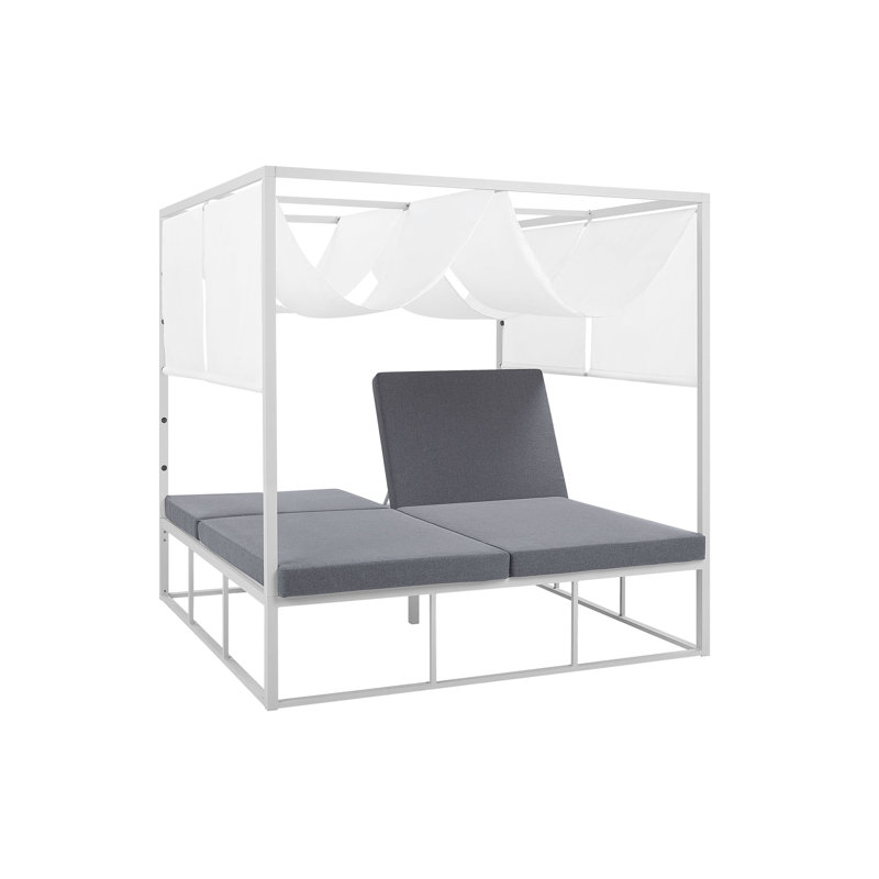 Bergerson 195cm Wide Patio Daybed with Cushions