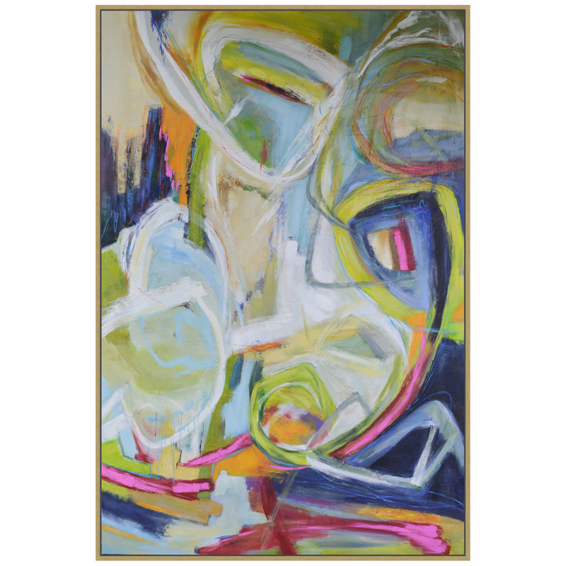 Constant Knot - Picture Frame Painting Print on Canvas, 43.75" H x 33.75" W x 1.5 " D