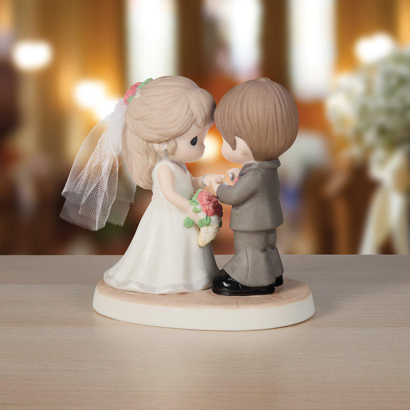 Figurine de mariage Precious Moments, Beige