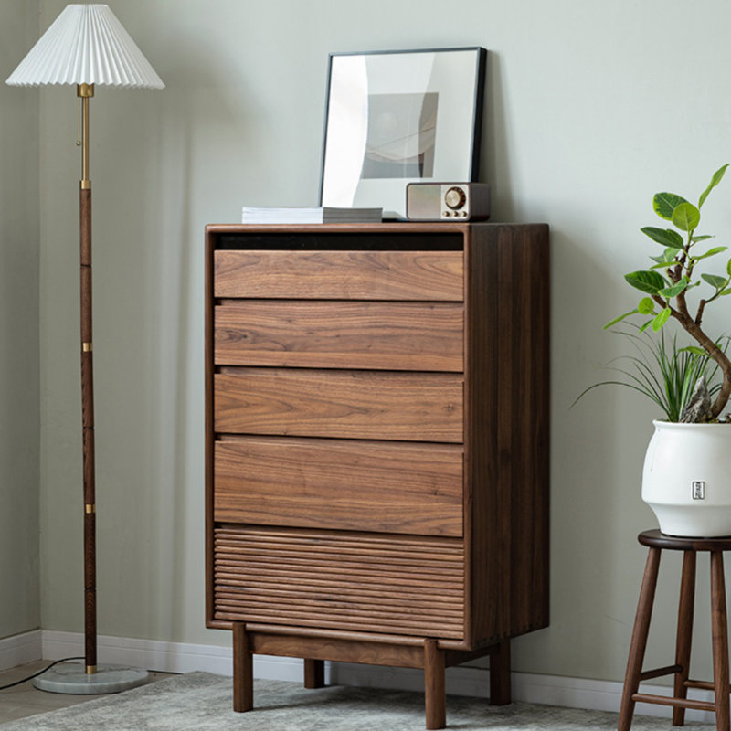 Commode d'appoint en bois massif