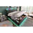 Black Pu King Size Bed With 360 Surround Led , Hydraulic Storage & Type-C Port Storage, Charging Point,-628933942-628933939