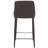Bohy Modern PU Leather Counter Stool with Chrome Iron Frame-1163564030