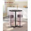 Round Metal Base Dining Table-279046181