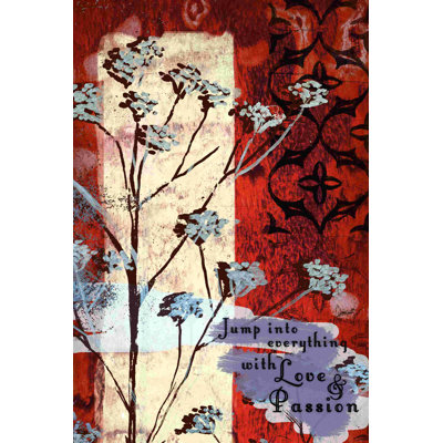 Lovely Inspiration - Wrapped Canvas Painting