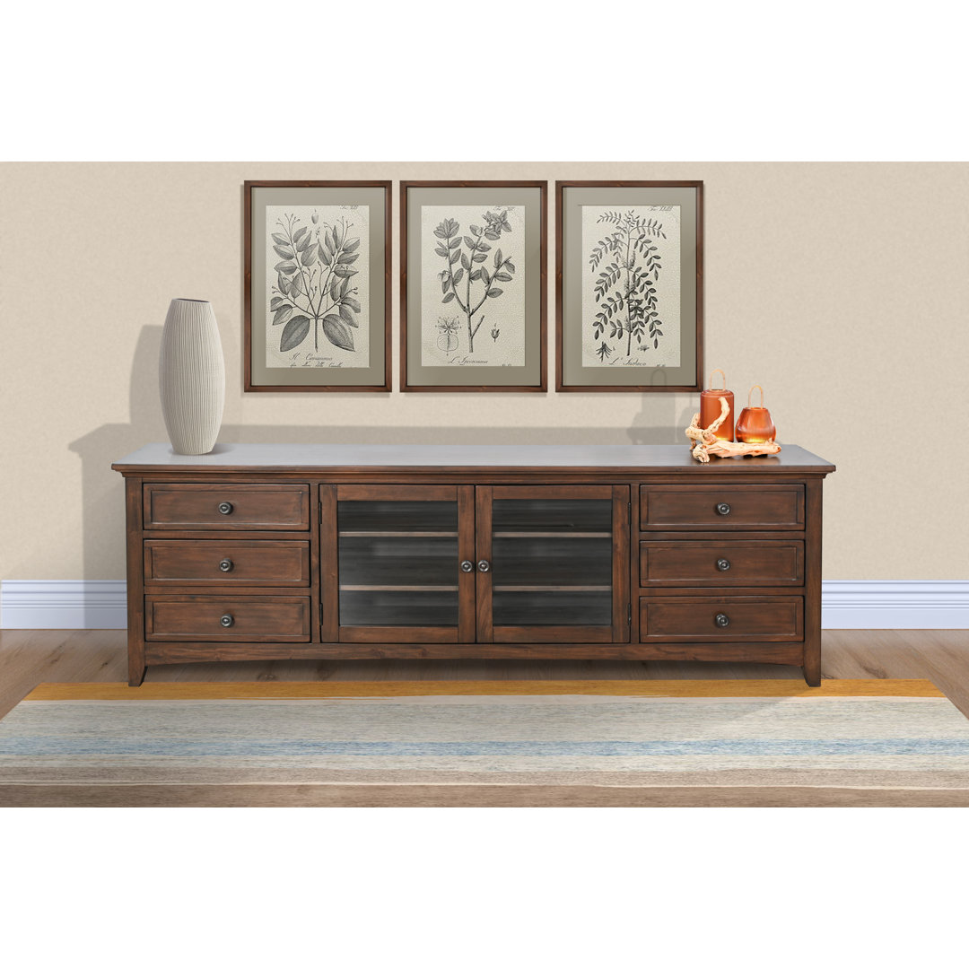 Ayami Solid Wood 82'' W Storage Credenza Wildon Home® 